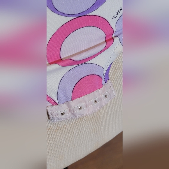 Emilio Pucci for Fromfit Rogers 34B. Purple, pink, white. Small. - Picture 6 of 11